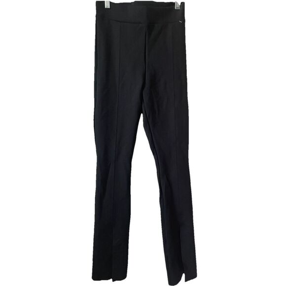 New Commando  Neoprene Split Front Pants in Black Size Small (4-6) - Picture 5 of 6
